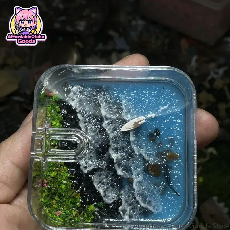 Resin Crafts Diy - نموذج من الراتنج يصور سمكة في