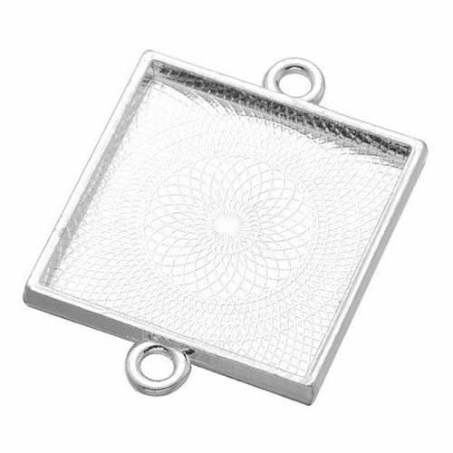 Onebeading صالح 25x25 مللي متر - مراجعة Bezels Set Pendant وسعره