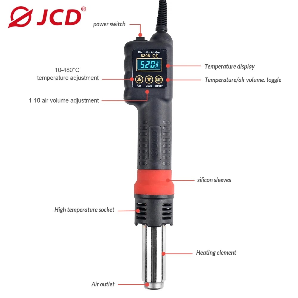 Jcd-مسدس الهواء الساخن الصغير  - مراجعة Heat Gun Small وسعره