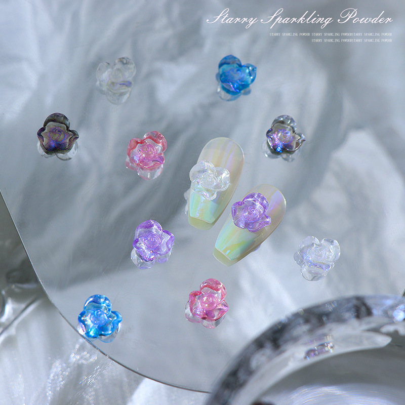 50 قطعة/عبوة، حجم 10x10 ملم، ل - مراجعة Resin Glitter Pack وسعره