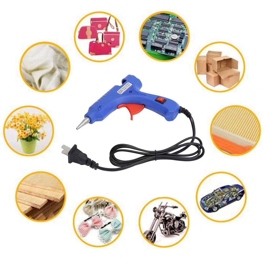 مسدس غراء حراري 20 واط، أداة إ - مراجعة Heat Gun Small وسعره