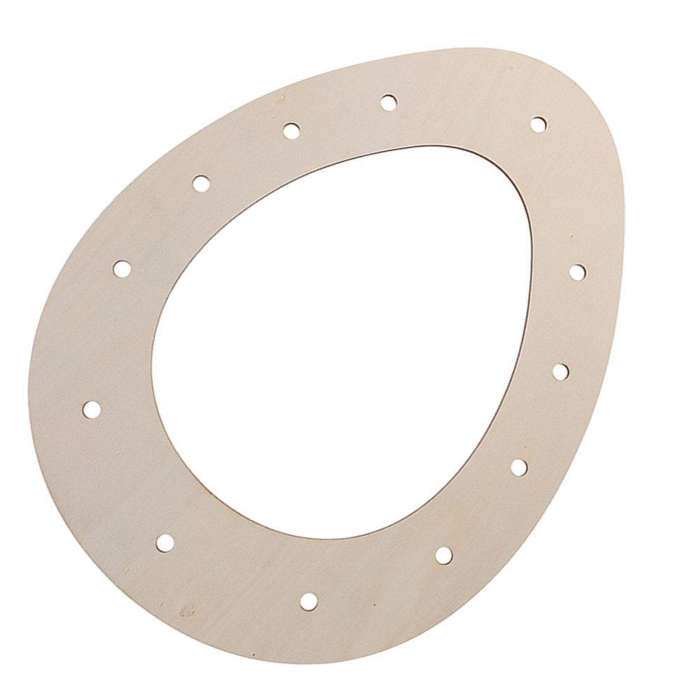 إطار إكليل عيد الفصح، حلقة خشب - مراجعة Wood Ring Blank وسعره