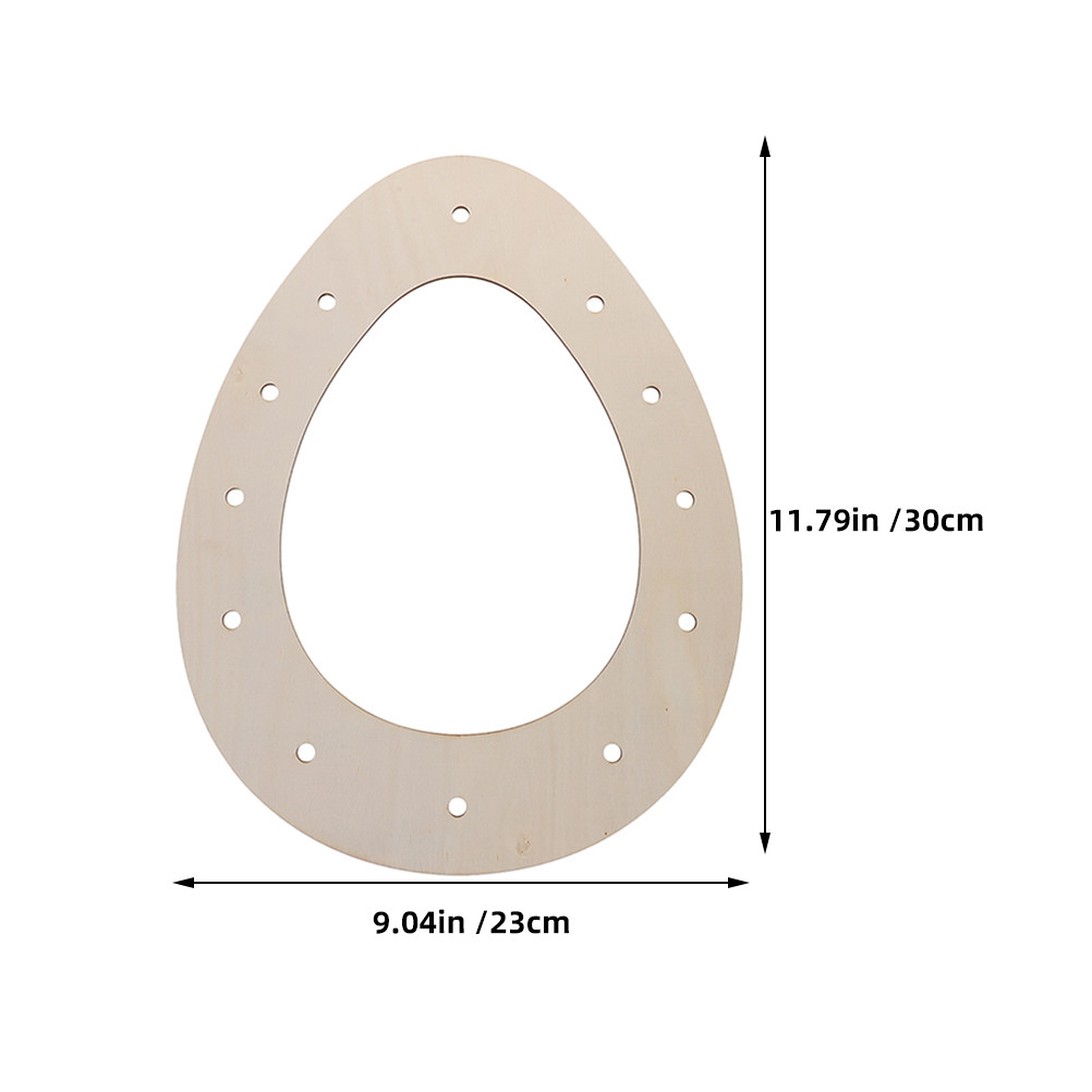 إطار إكليل عيد الفصح، حلقة خشب - مراجعة Wood Ring Blank وسعره