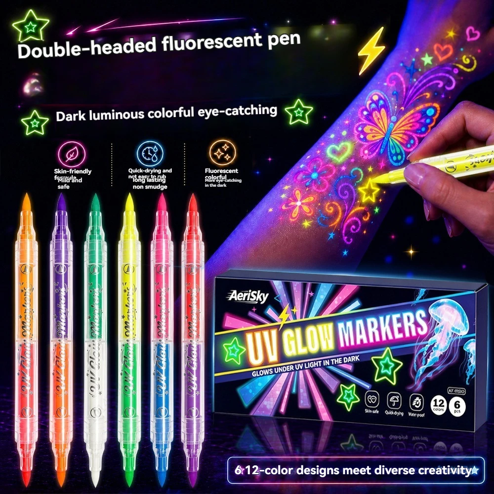 مجموعة أقلام تلوين نيون مزدوجة - مراجعة Copic Marker Sketch وسعره