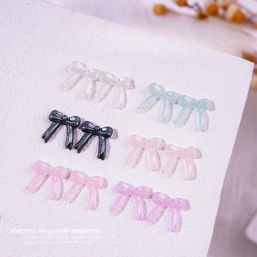 100 قطعة/عبوة، ربطات عنق لامعة - مراجعة Resin Glitter Pack وسعره