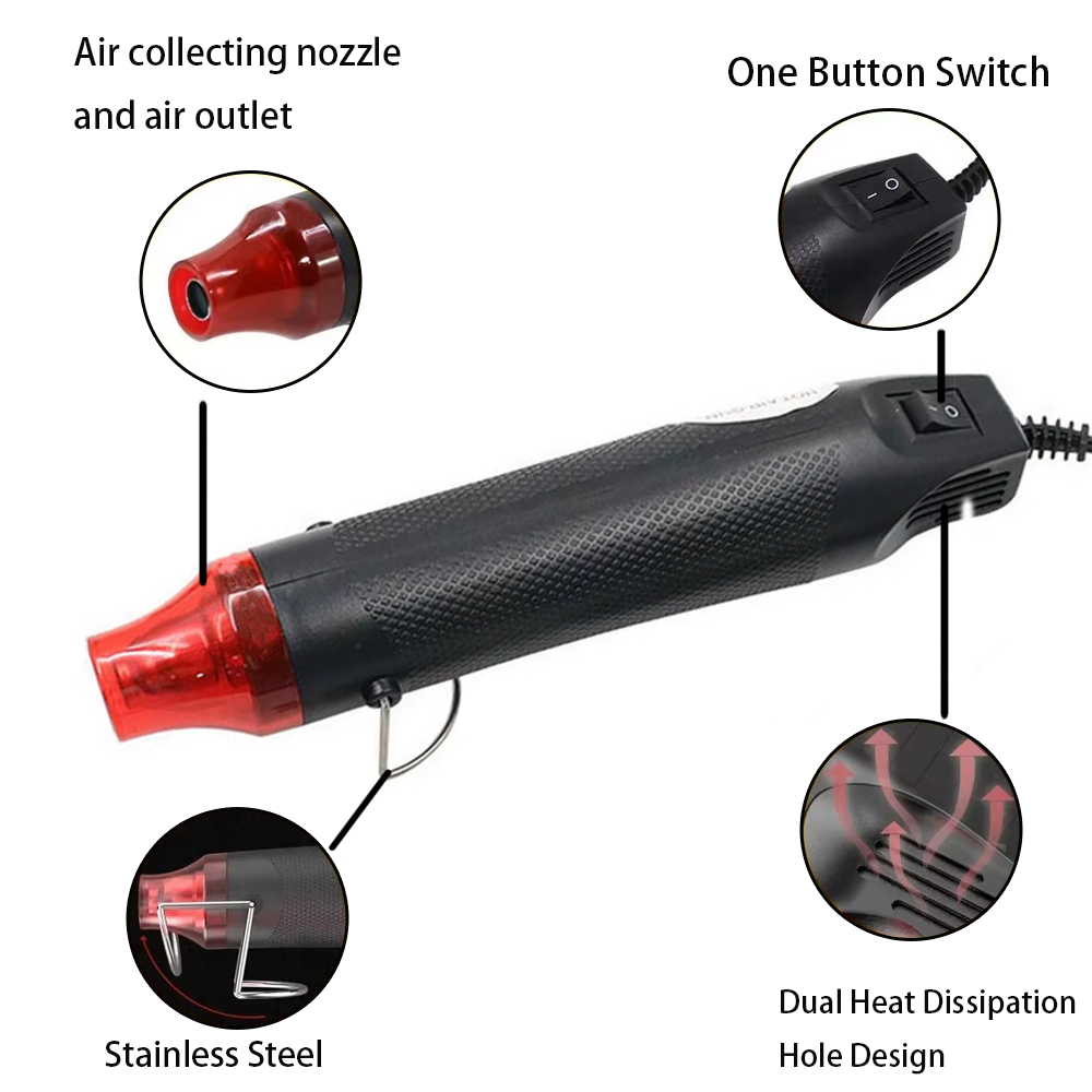 مسدس هواء ساخن للحام بدرجة حرا - مراجعة Heat Gun Small وسعره